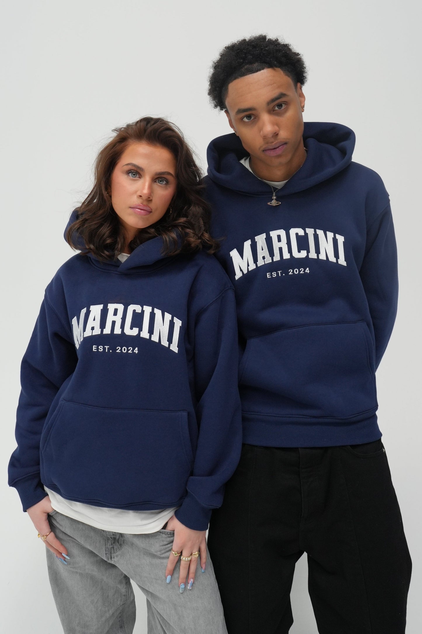Blue Haze - Marcini Hoodie unisex